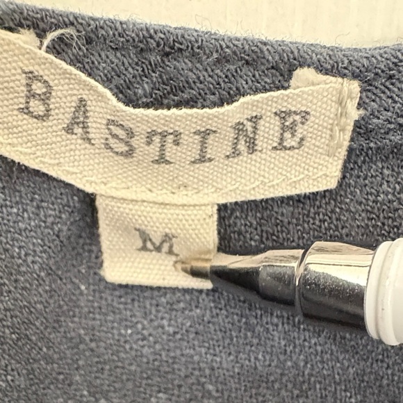 Organic cotton/hemp scoop neck Midi Dress - Picture 2 of 7